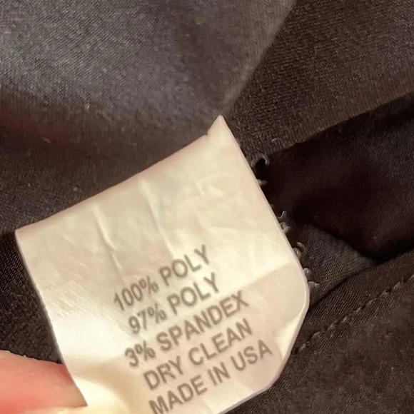 Slate & Willow Tweed Ruffle Trim Peplum Jacket Blazer Zip Size 12 Career Work - Picture 13 of 13